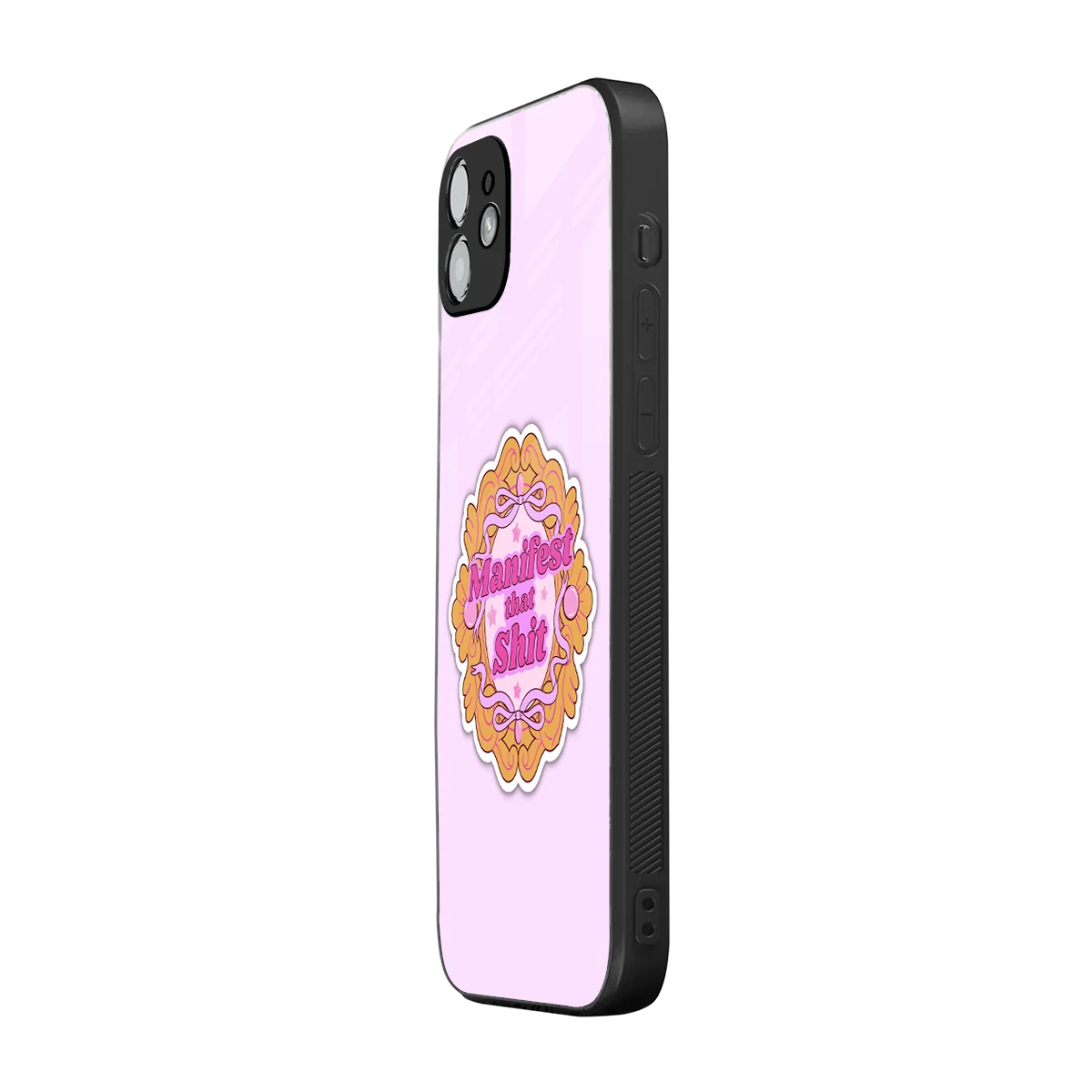 Manifestor iphone 12 mobile cover | shockproof glass phone case