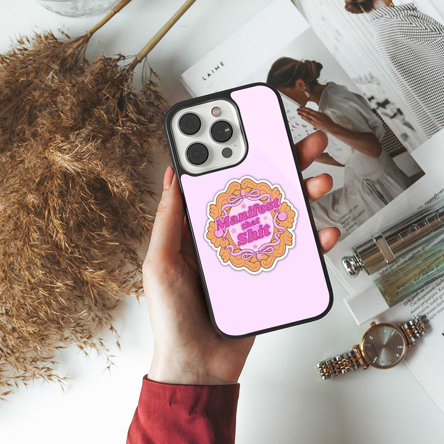 Manifestor Phone Case for Iphone 16 | Glass Case