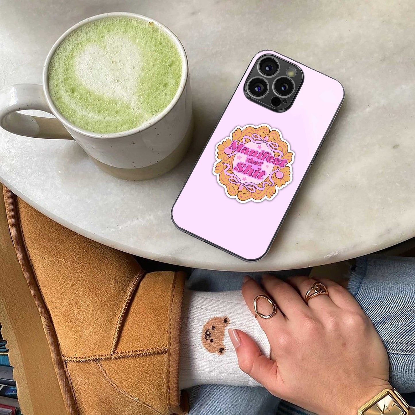 Manifestor Phone Case for Iphone 16 | Glass Case