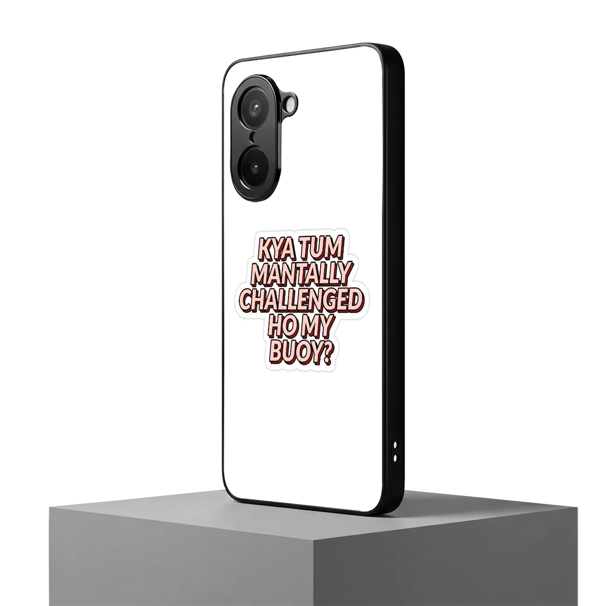 Mantally Challenged oneplus nord ce5 5g mobile cover | shockproof glass phone case