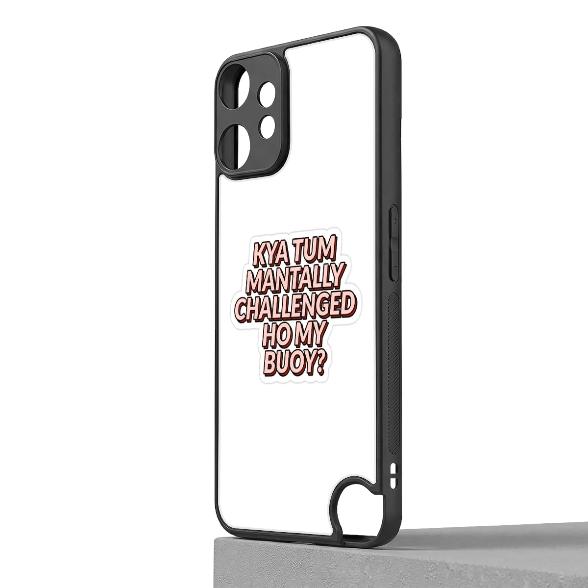 Mantally Challenged cmf nothing phone 2 pro mobile cover | shockproof glass phone case
