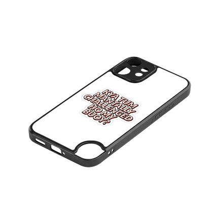 Mantally Challenged stylish phone case for cmf nothing phone 2 pro | glossy glass and slim fit