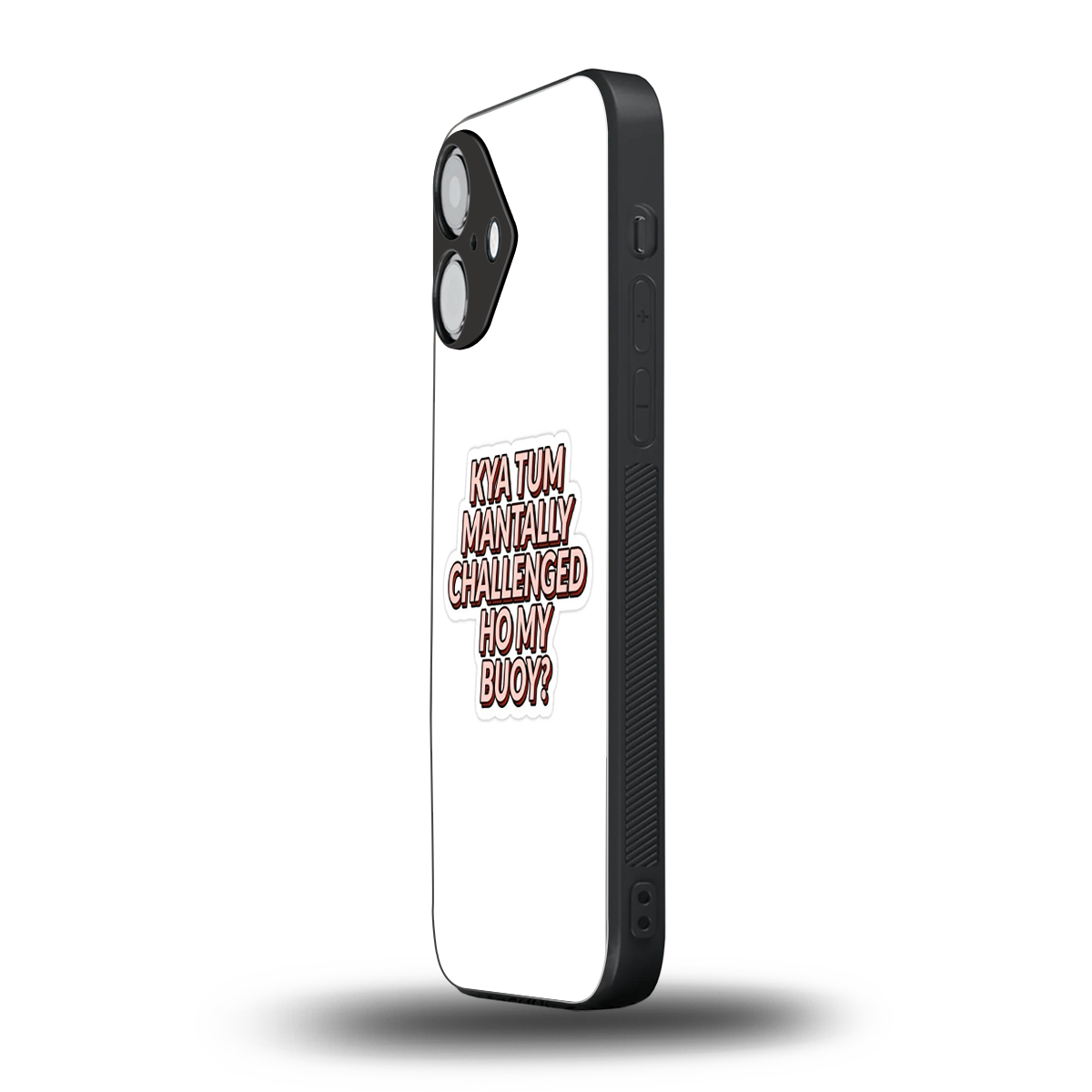 Mantally Challenged Phone Case for Iphone 16 | Glass Case