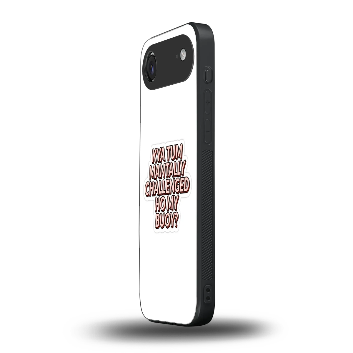 Mantally Challenged iphone air mobile cover | shockproof glass phone case