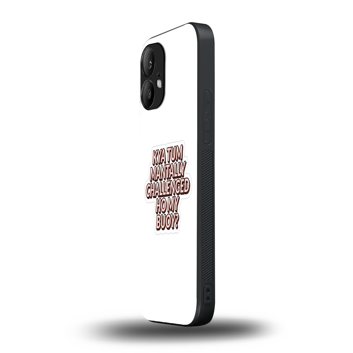 Mantally Challenged nothing phone 2 mobile cover | shockproof glass phone case