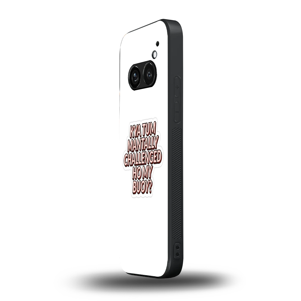 Mantally Challenged nothing phone 2a plus mobile cover | shockproof glass phone case