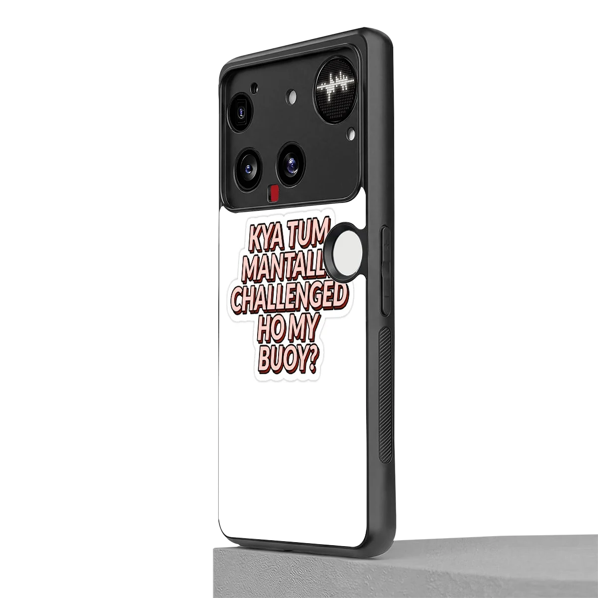 Mantally Challenged nothing phone 3 mobile cover | shockproof glass phone case