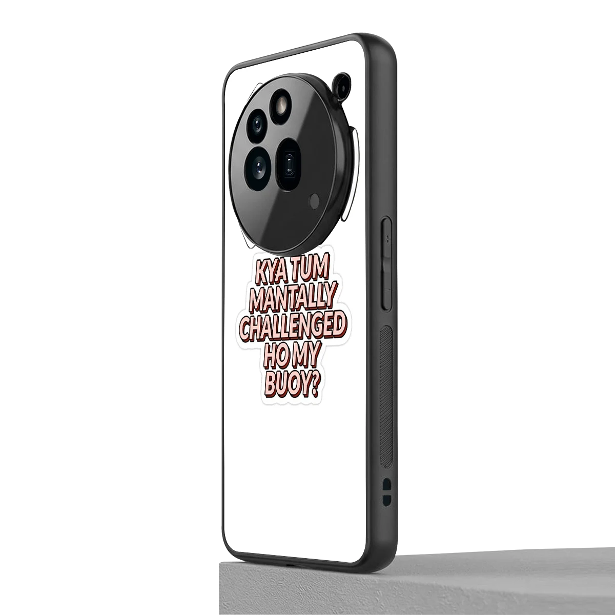 Mantally Challenged nothing phone 3a pro mobile cover | shockproof glass phone case