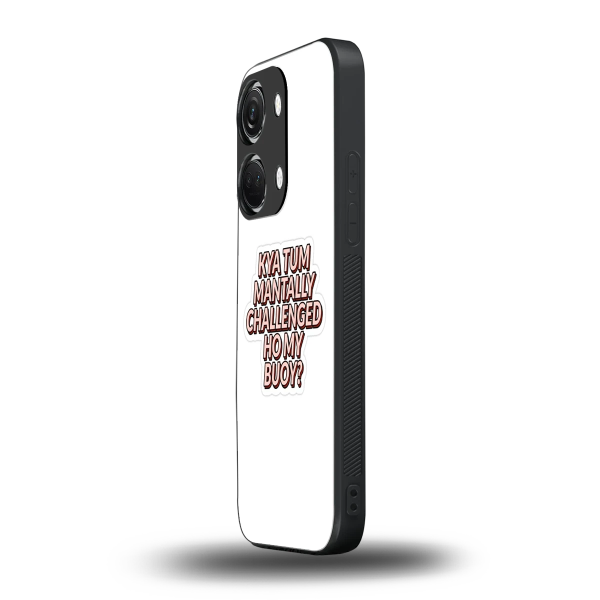 Mantally Challenged oneplus nord 3 mobile cover | shockproof glass phone case