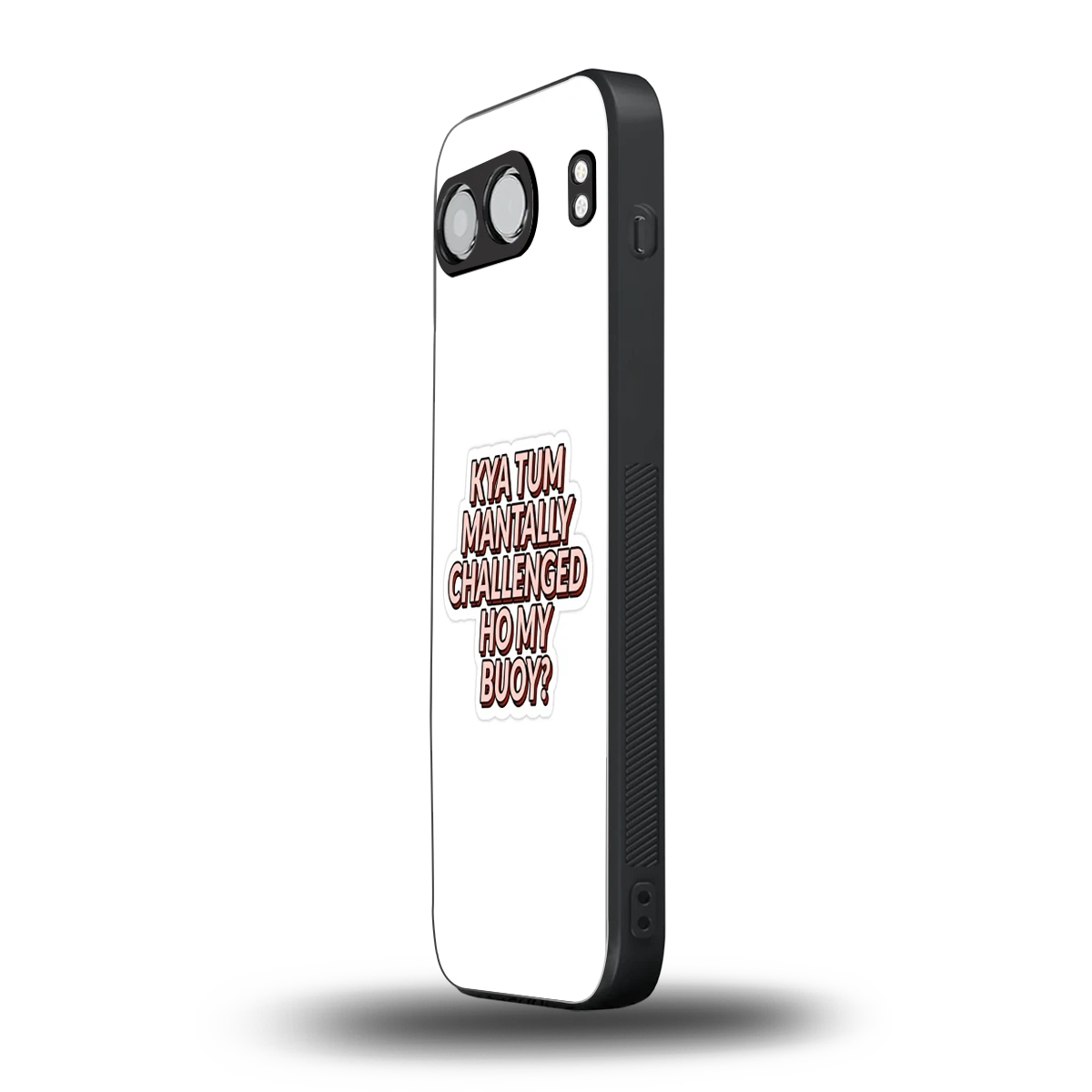 Mantally Challenged oneplus nord 4 mobile cover | shockproof glass phone case