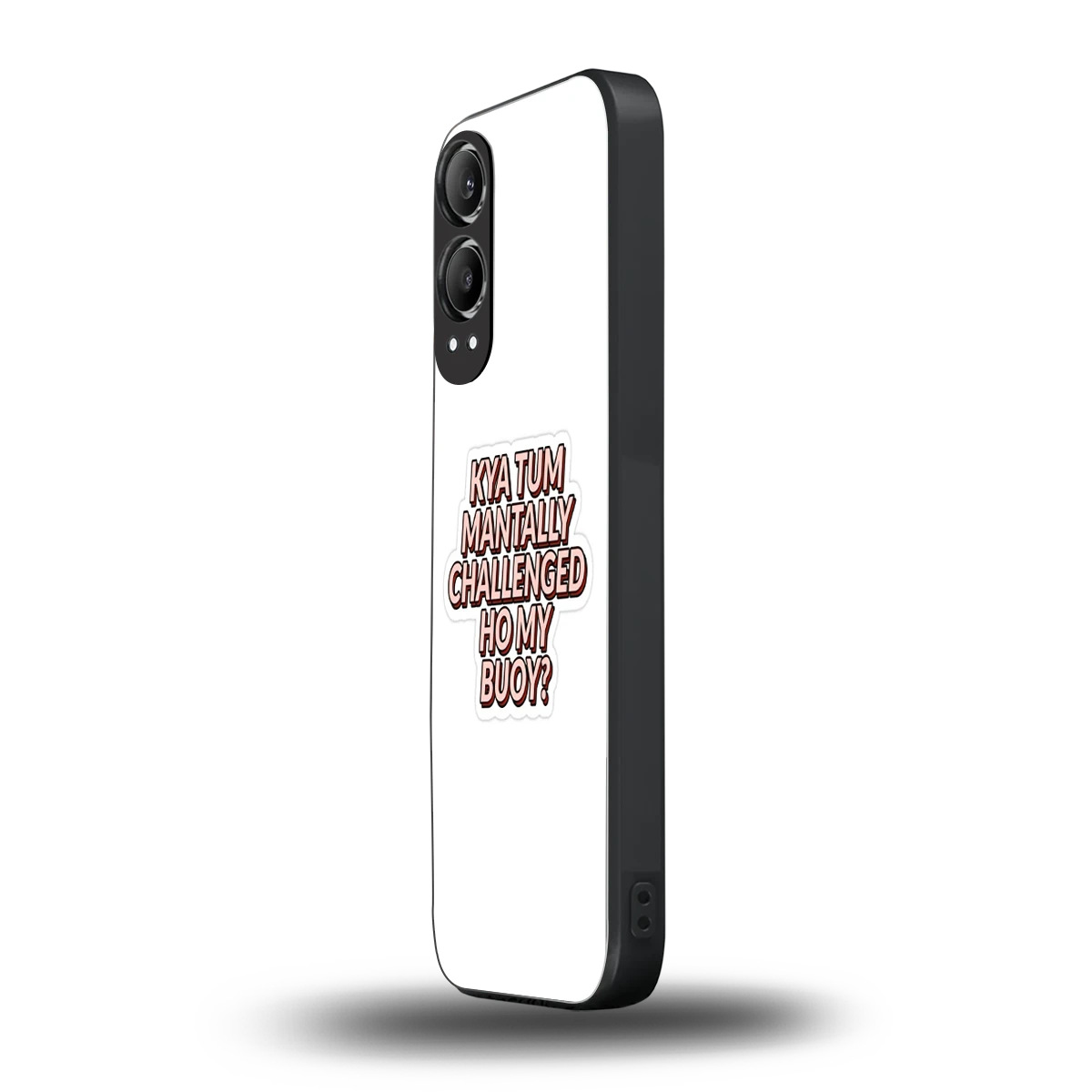Mantally Challenged oneplus nord ce 4 lite mobile cover | shockproof glass phone case