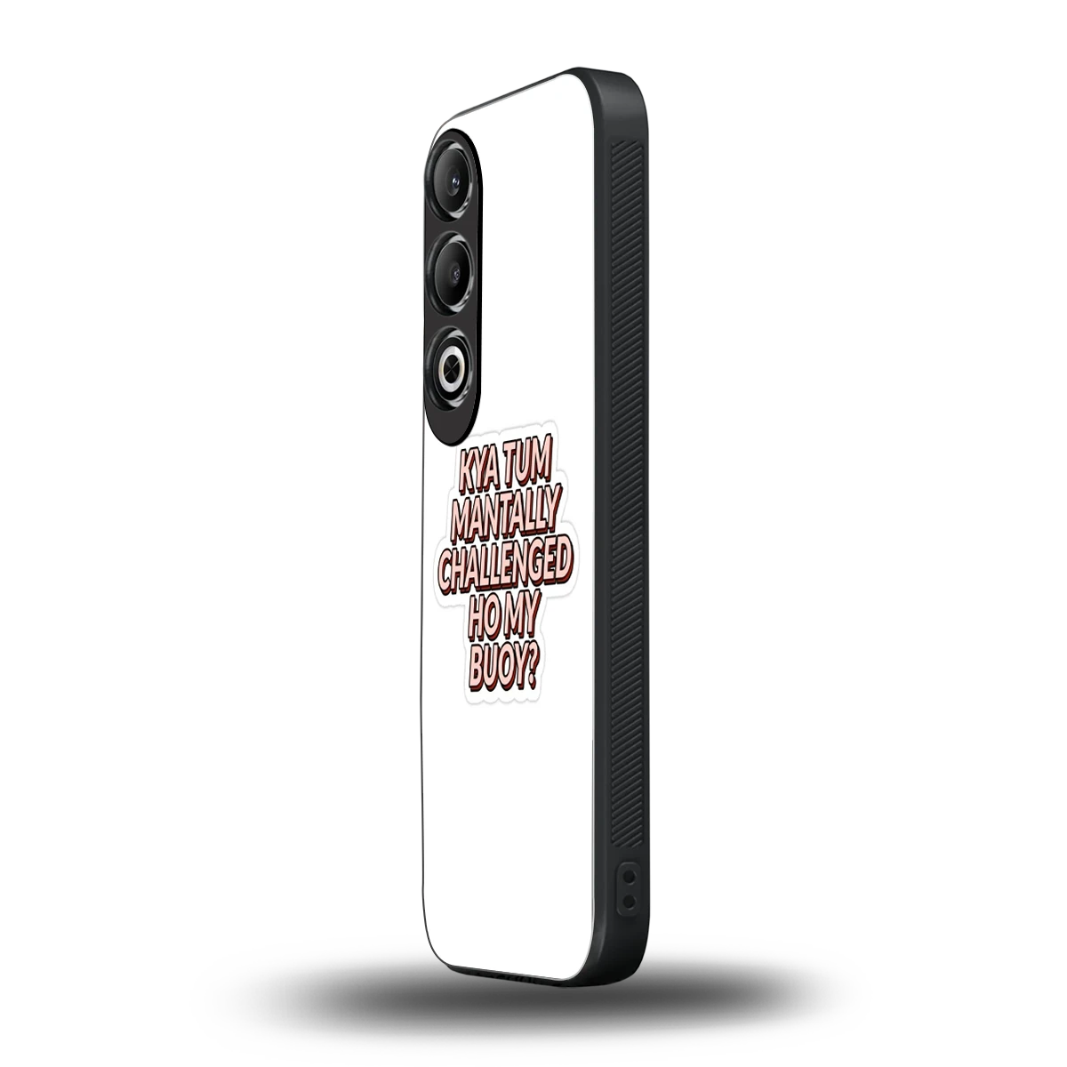 Mantally Challenged oneplus nord ce 4 mobile cover | shockproof glass phone case