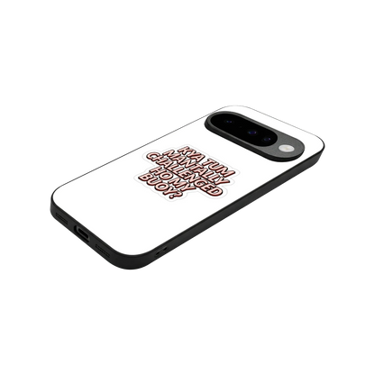 Mantally Challenged stylish phone case for google pixel 10 | glossy glass and slim fit