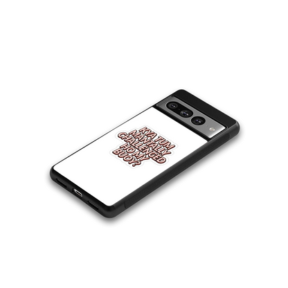 Mantally Challenged google pixel 7 pro mobile cover | shockproof glass phone case