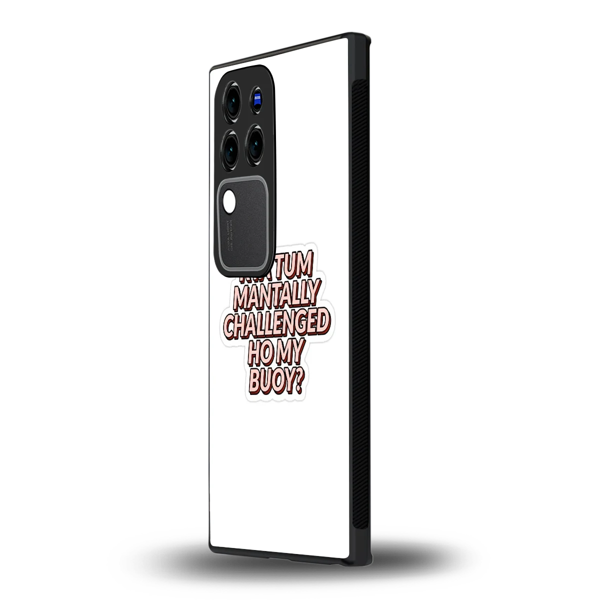 Mantally Challengedvivo v30 pro mobile cover | shockproof glass phone case