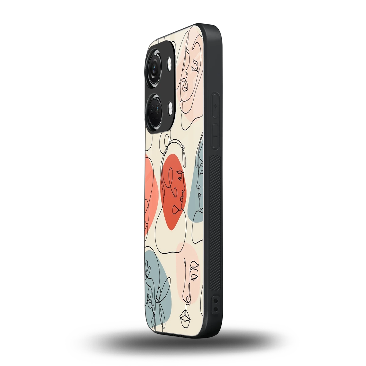 Many Faces Yellow oneplus nord 3 mobile cover | shockproof glass phone case