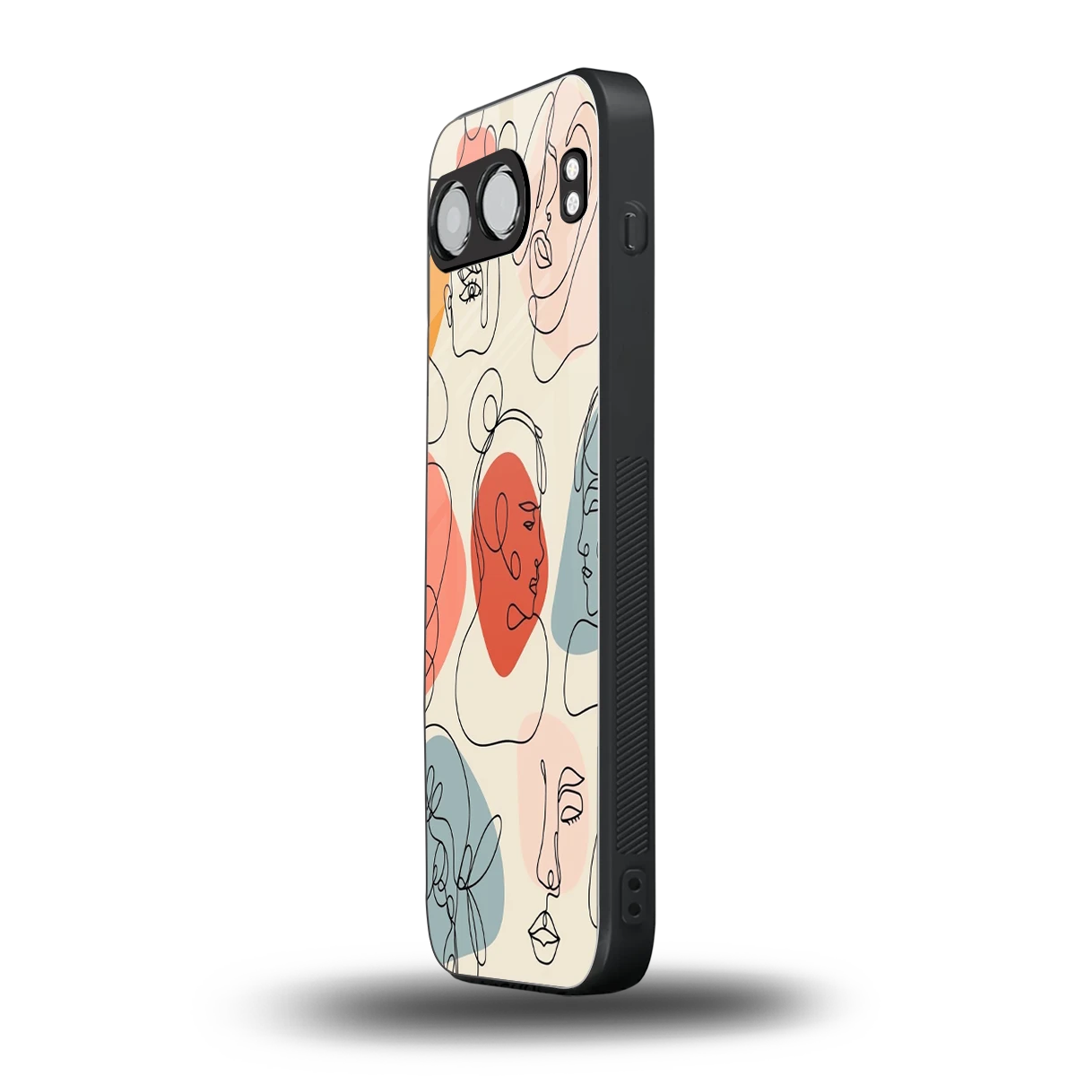 Many Faces Yellow oneplus nord 4 mobile cover | shockproof glass phone case