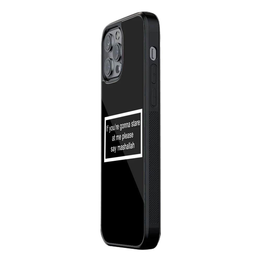 Trendy Glass Back Mobile Case for iPhone, Samsung, Redmi, OnePlus, Google Pixel, Motorola