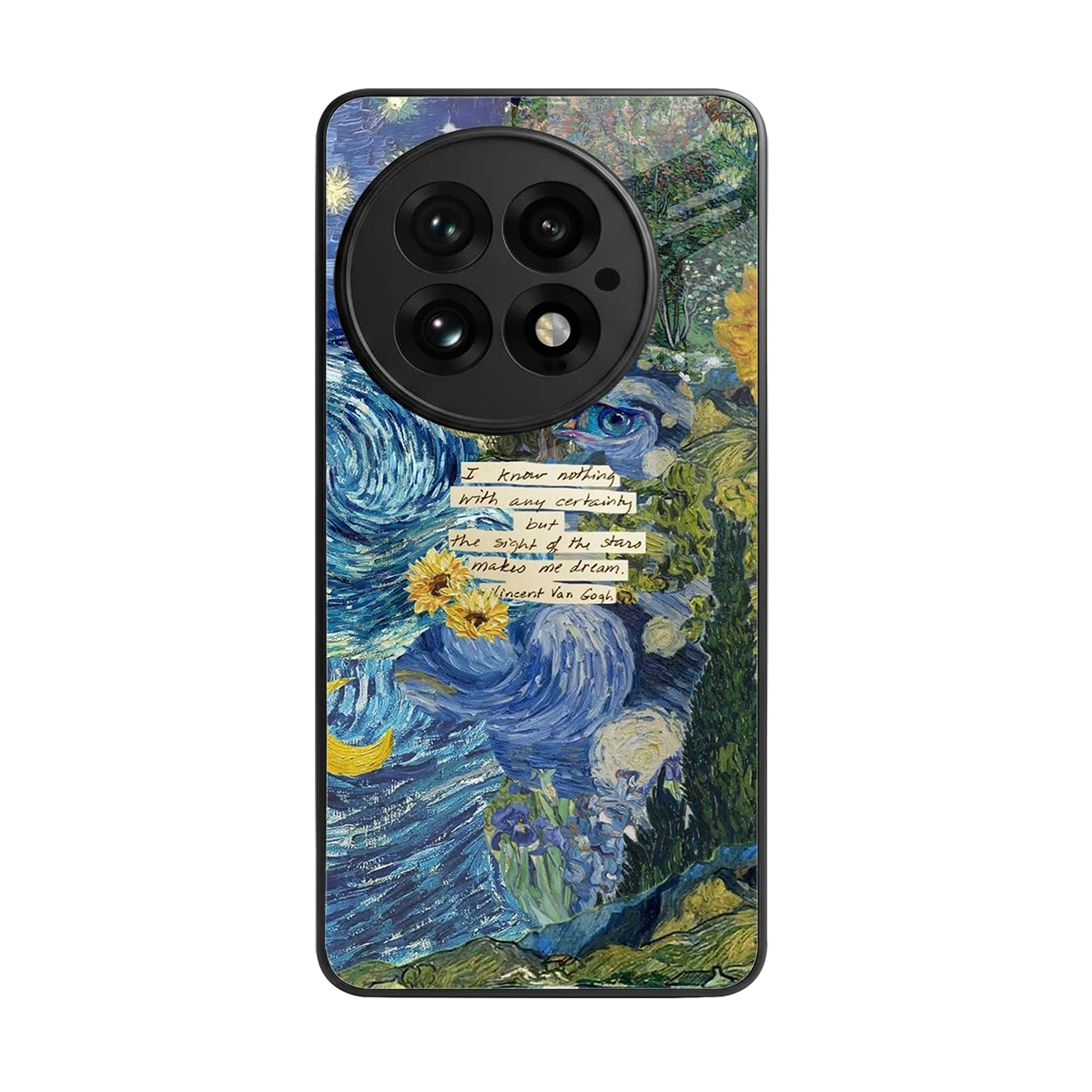 Masterpiece back phone cover | glass case for oneplus 13