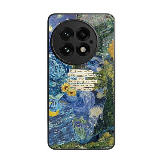 Masterpiece back phone cover | glass case for oneplus 13