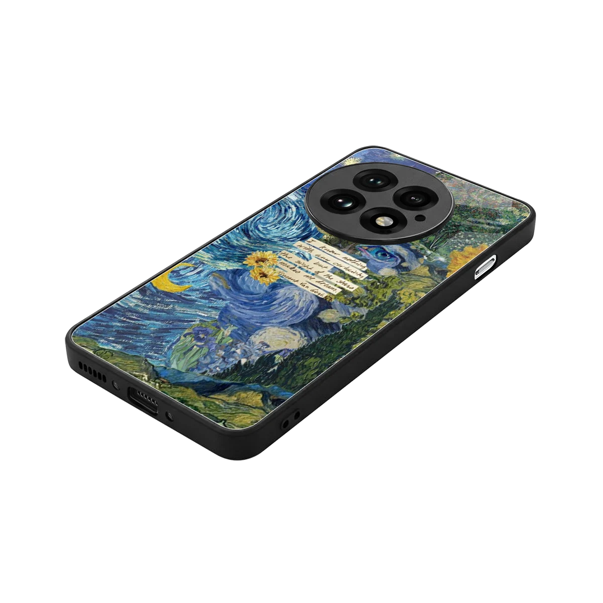Masterpiece stylish phone case for oneplus 13 | glossy glass and slim fit