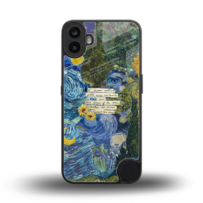 Masterpiece back phone cover | glass case for cmf nothing phone 1