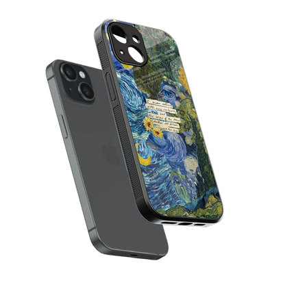 Masterpiece sleek iphone 13 cover with tempered glass back and TPU edges