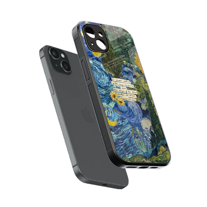 Masterpiece sleek iphone 14 plus cover with tempered glass back and TPU edges