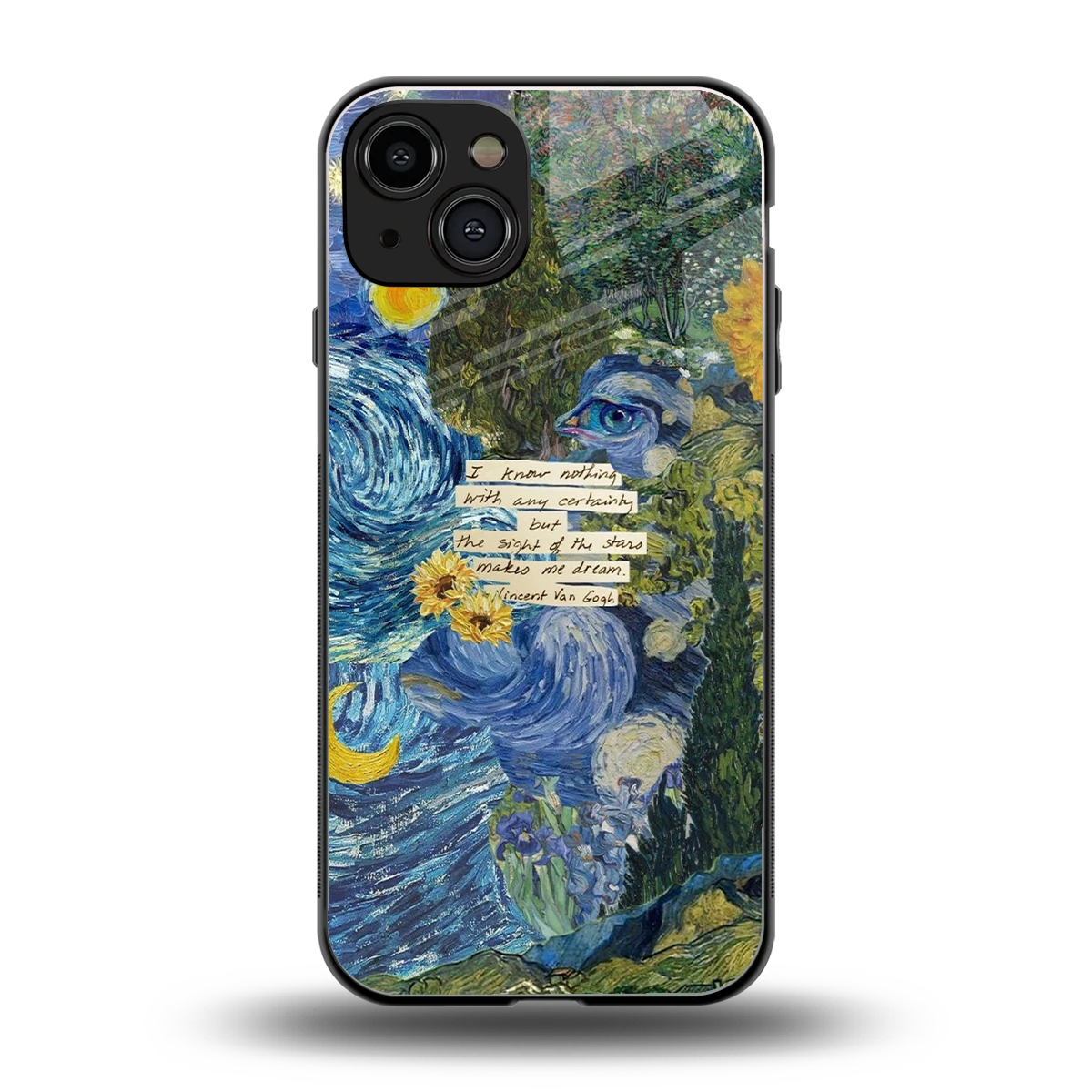 Masterpiece back phone cover | glass case for iphone 15