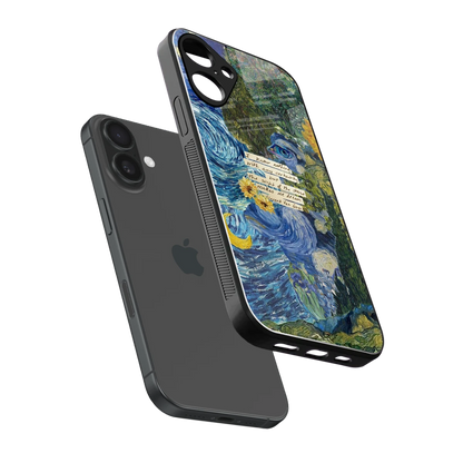 Masterpiece sleek iphone 16 plus cover with tempered glass back and TPU edges