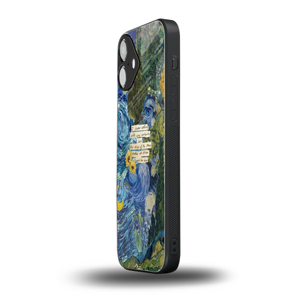 Masterpiece iphone 16 plus mobile cover | shockproof glass phone case