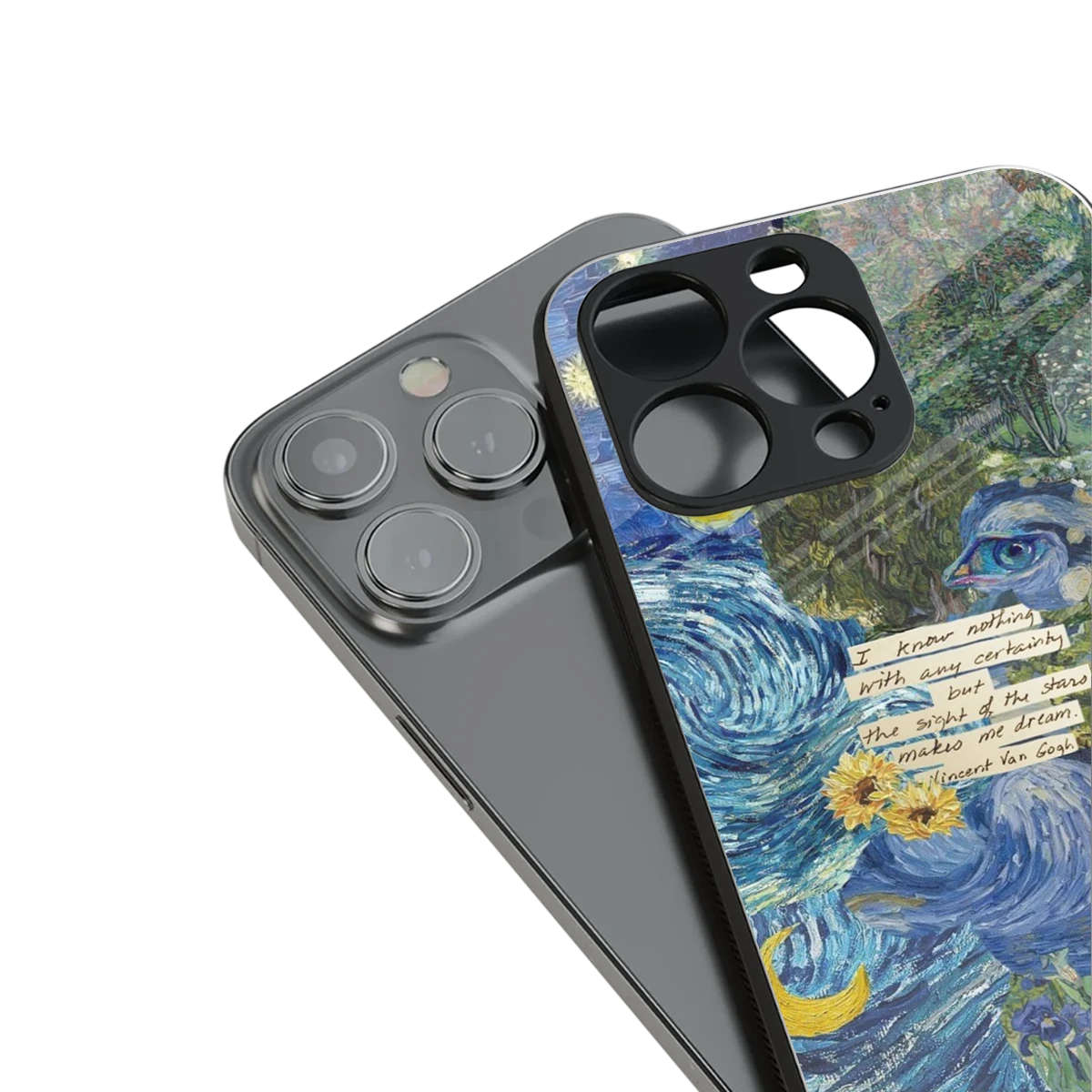 Masterpiece stylish phone case for iphone 13 pro | glossy glass and slim fit