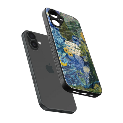 Masterpiece sleek iPhone 16 cover with tempered glass back and TPU edges