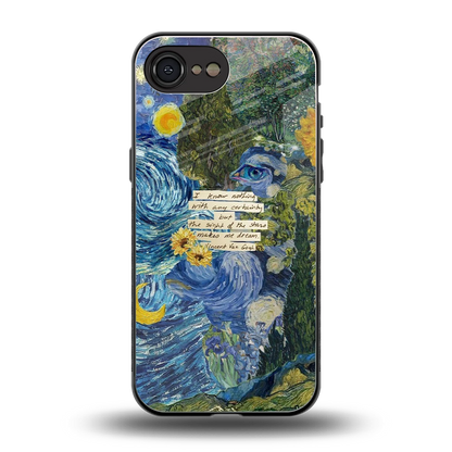 Masterpiece back phone cover | glass case for iphone 16e