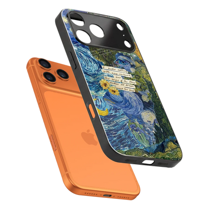 Masterpiece sleek iphone 17 pro max cover with tempered glass back and TPU edges