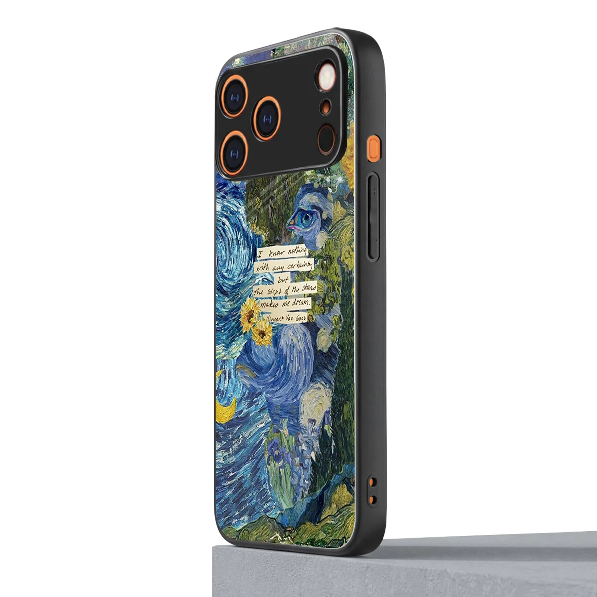 Masterpiece iphone 17 pro max mobile cover | shockproof glass phone case