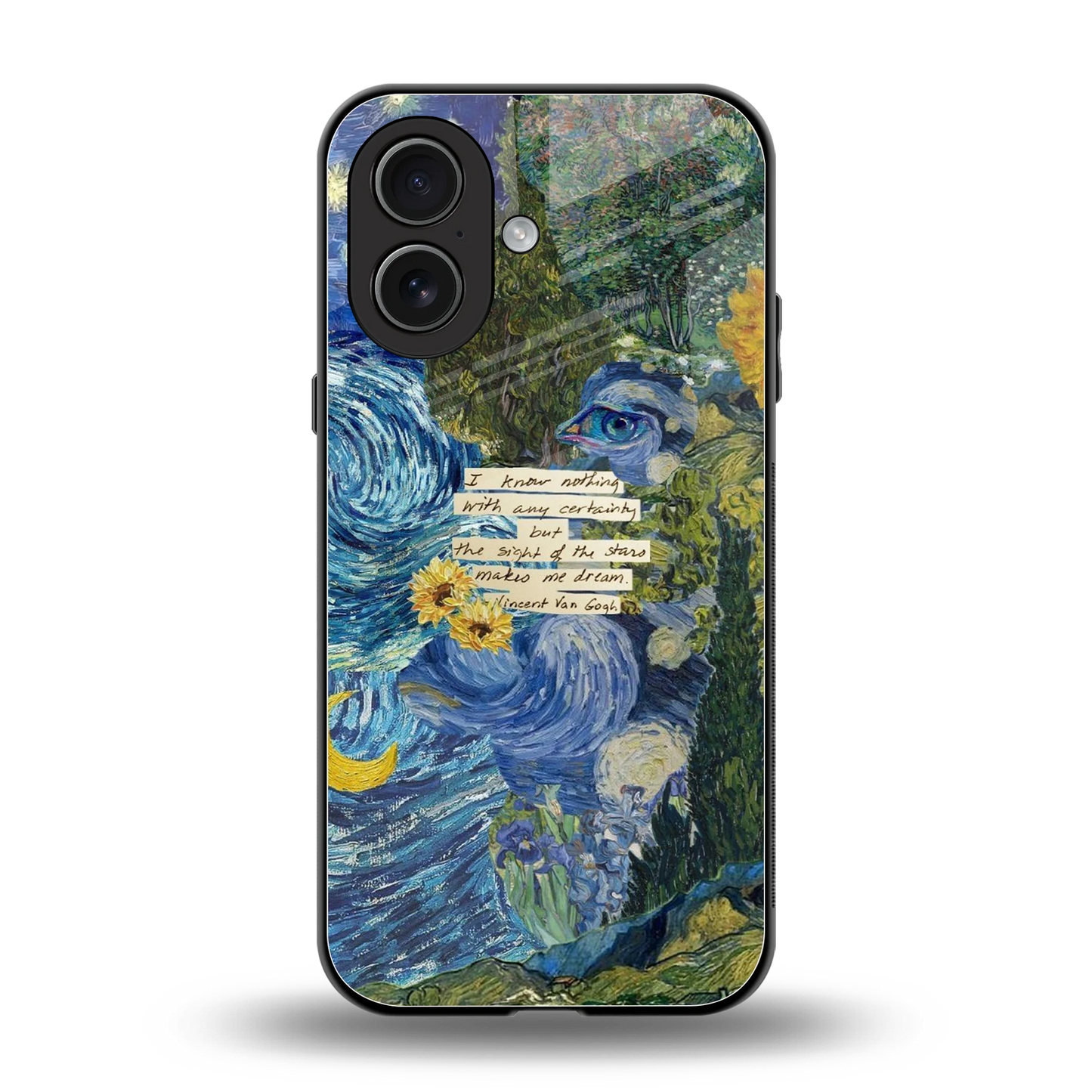 Masterpiece back phone cover | glass case for iphone 17