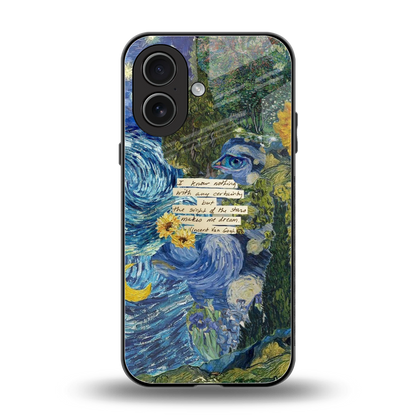 Masterpiece back phone cover | glass case for iphone 17