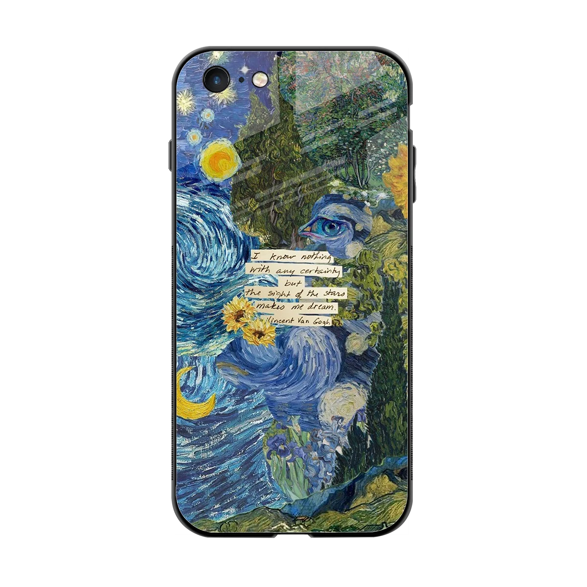 Masterpiece back phone cover | glass case for iphone 6s plus