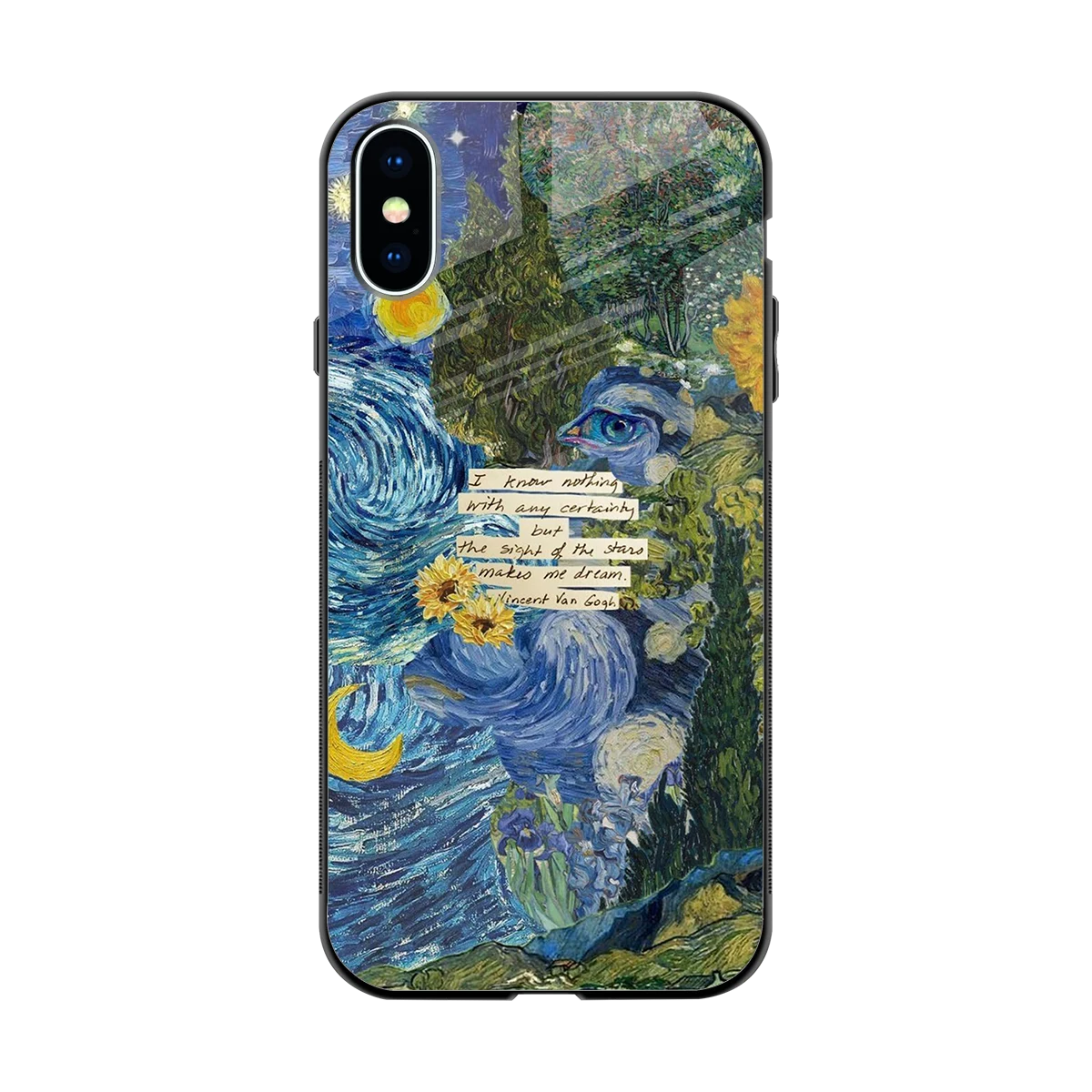 Masterpiece back phone cover | glass case for iphone x