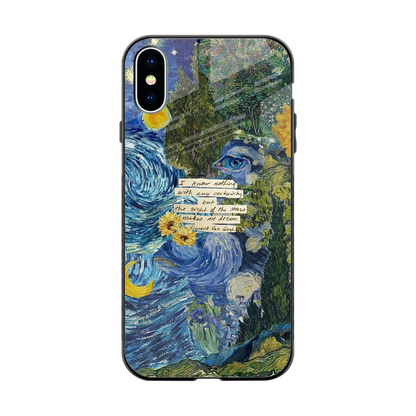 Masterpiece back phone cover | glass case for iphone xs