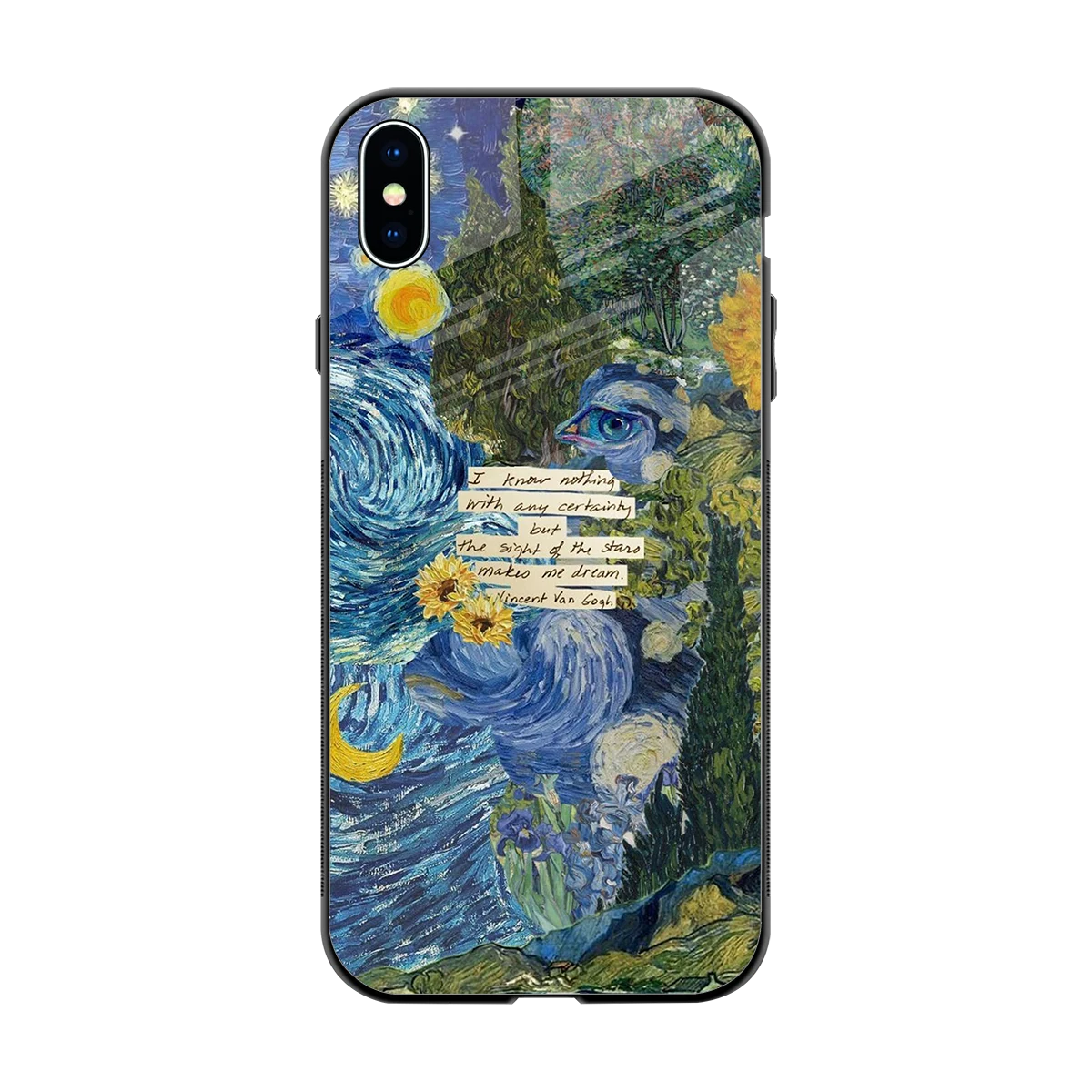 Masterpiece back phone cover | glass case for iphone xs max