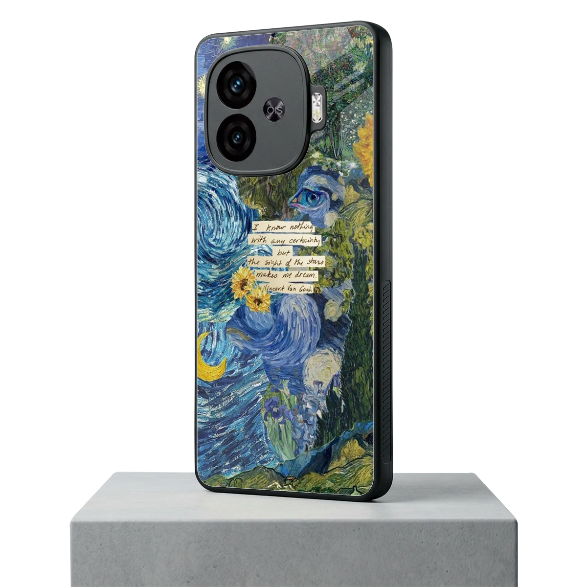 Masterpiece iqoo neo 10r 5g mobile cover | shockproof glass phone case