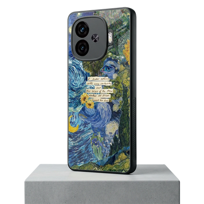 Masterpiece iqoo neo 10r 5g mobile cover | shockproof glass phone case