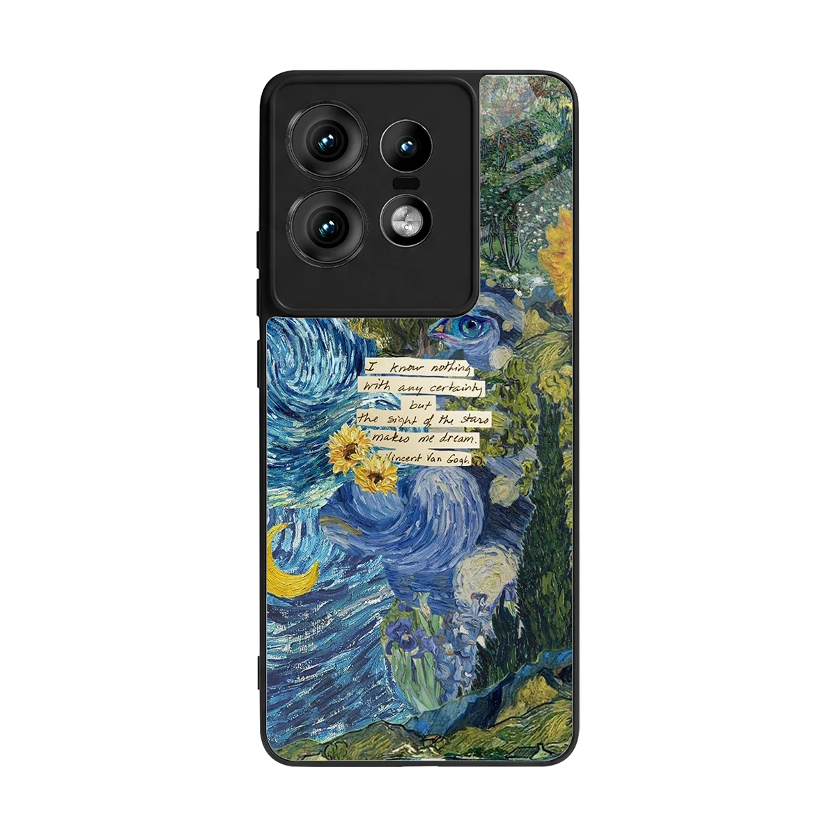Masterpiece back phone cover | glass case for motorola edge 50 pro