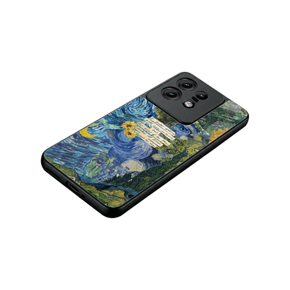 Masterpiece stylish phone case for motorola edge 50 pro | glossy glass and slim fit