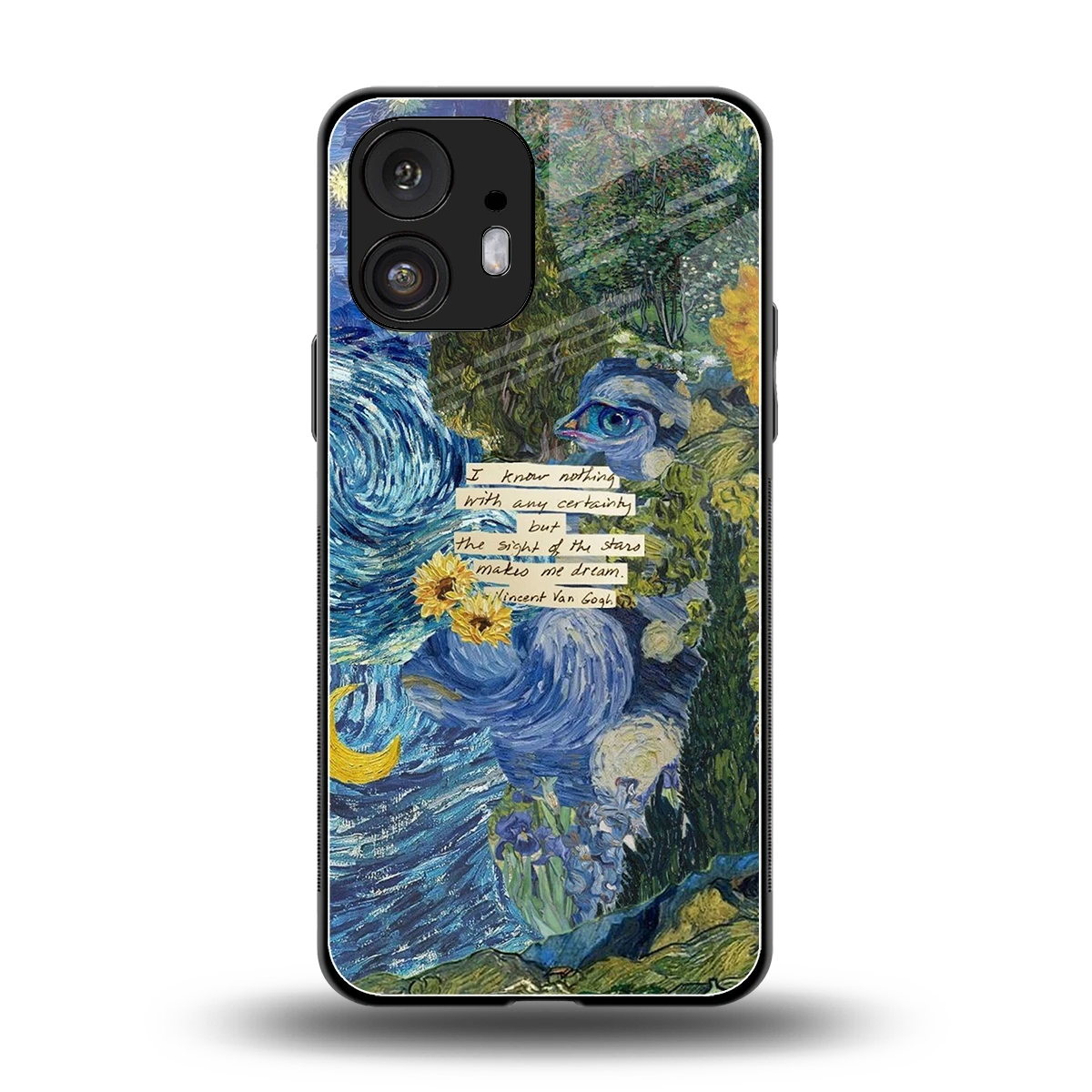 Masterpiece back phone cover | glass case for nothing phone 2