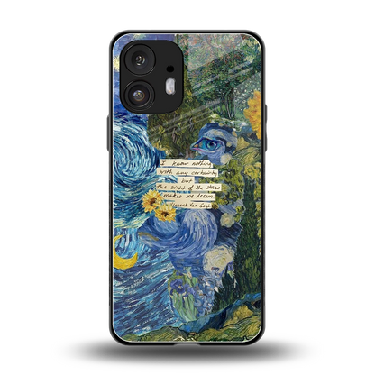 Masterpiece back phone cover | glass case for nothing phone 2