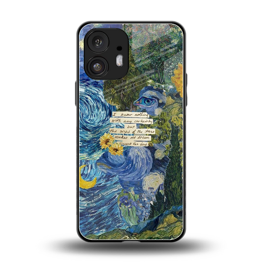 Masterpiece back phone cover | glass case for nothing phone 2