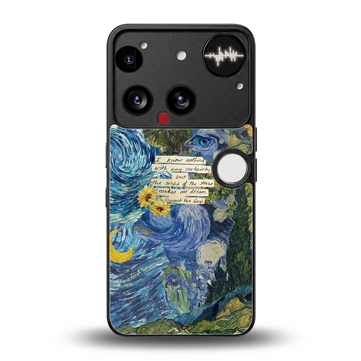 Masterpiece back phone cover | glass case for nothing phone 3